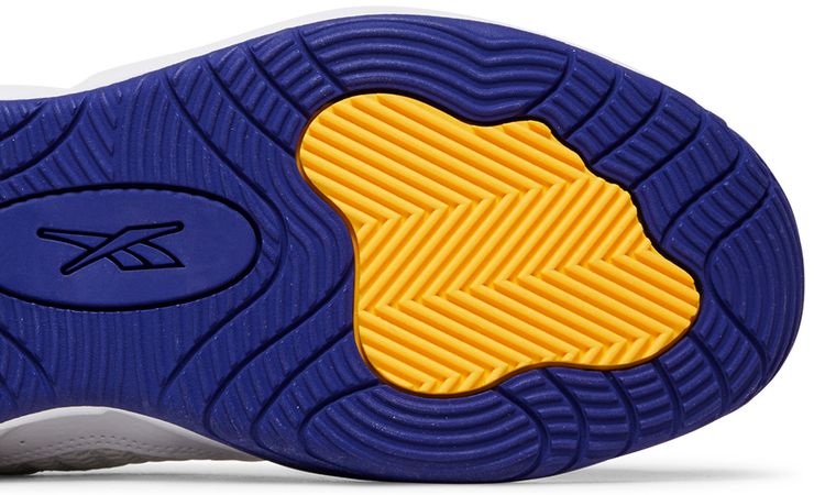 Reebok Solution Mid White Purple Gold