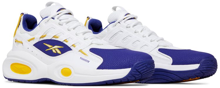 Reebok Solution Mid White Purple Gold