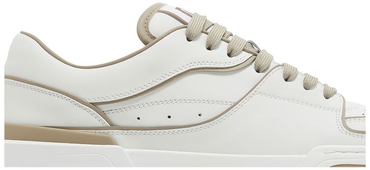 Dolce  Gabbana New Roma Low Bianco Taupe