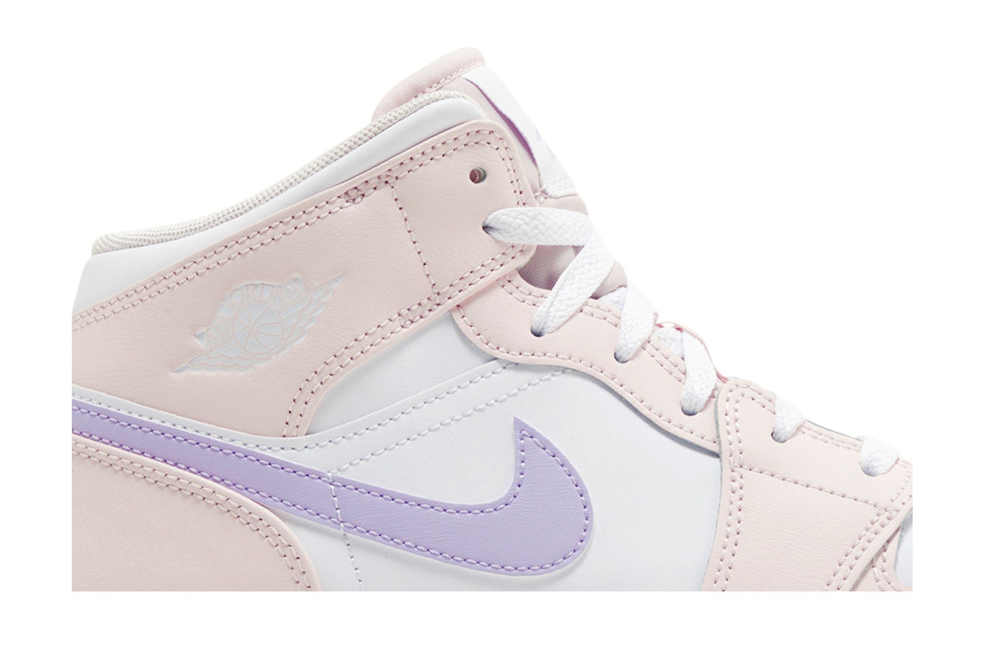 靴 Nike GS Air Jordan 1 Mid Pink Wash Jordan 1 Mid Pink Wash GS | Senikersku