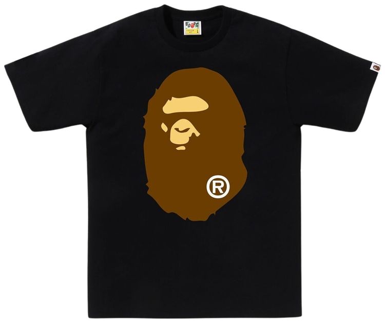 BAPE Big Ape Head Tee Black