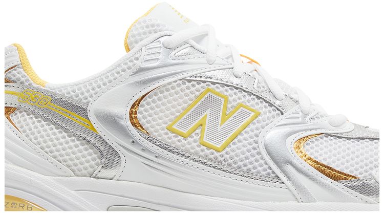 New Balance 530 White Vibrant Apricot