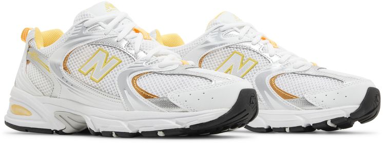 New Balance 530 White Vibrant Apricot