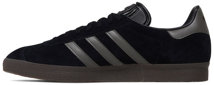 Adidas Gazelle Black Gold Metallic Gum