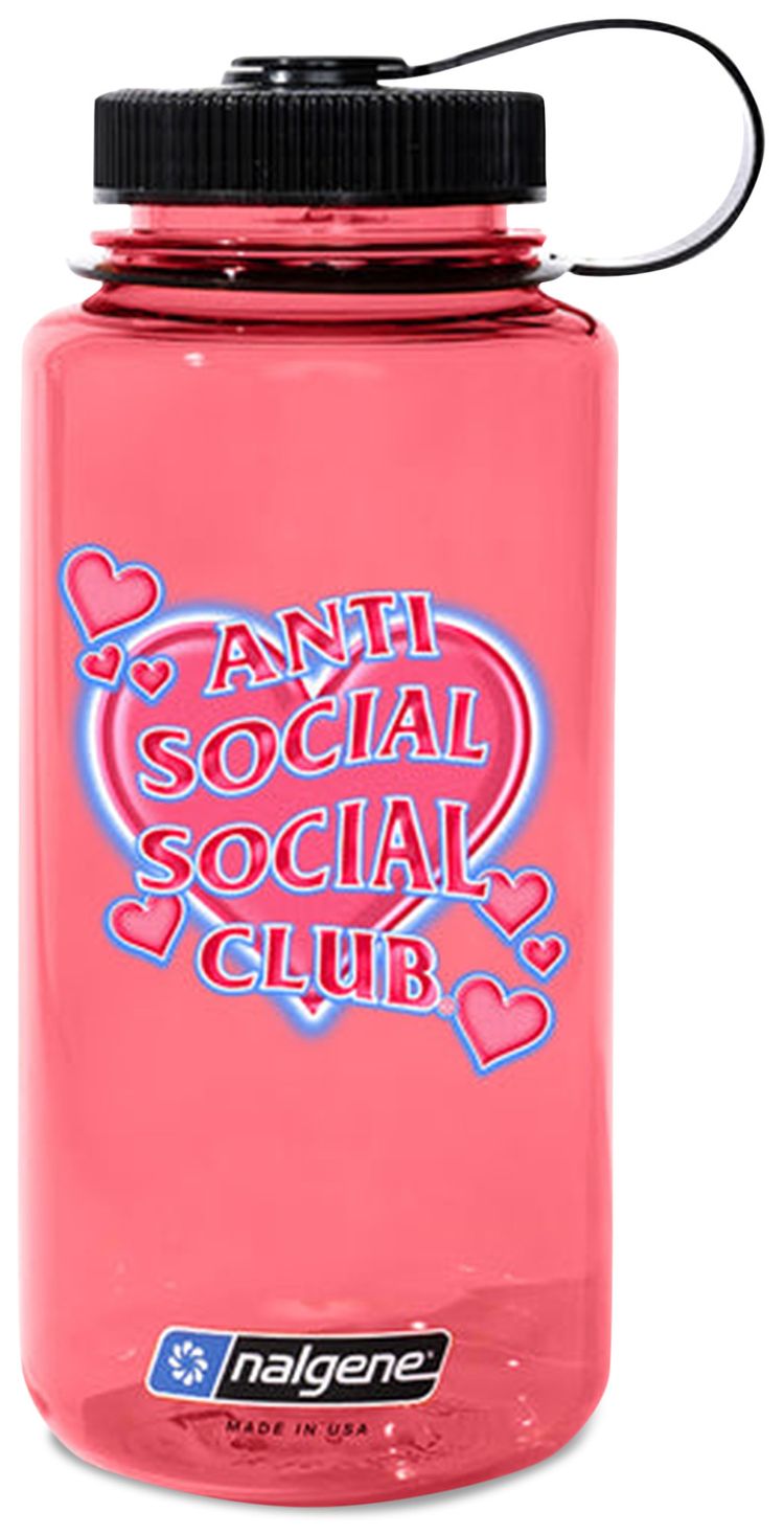 Anti Social Social Club Gelasius Nalgene Pomegranate