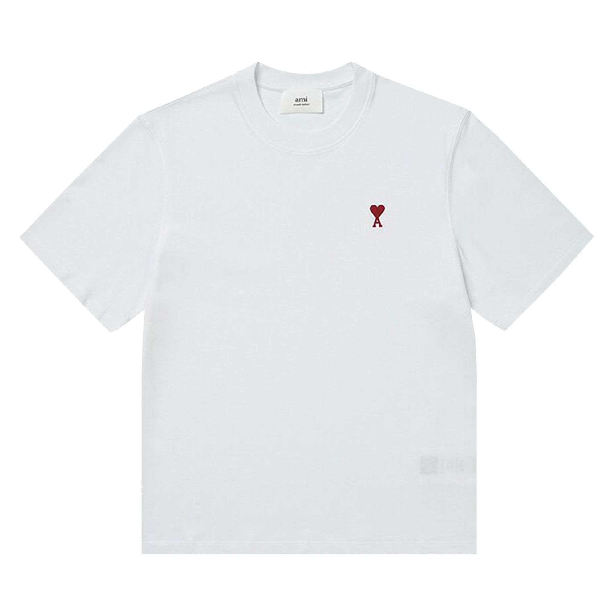 Buy Ami T-Shirt 'White' - BFUTS005 726 100 | GOAT CA