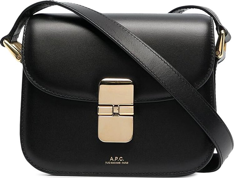 A.P.C. Mini Grace Shoulder Bag 'Black'