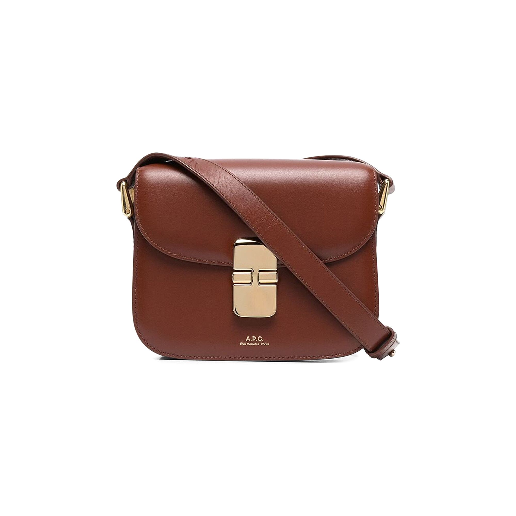 ★A.P.C.★ Mini Grace Crossbody Hazelnut PXBMWF61515CAD PXBM Buy A.P.C. Mini Grace Shoulder Bag 'Hazelnut' - PXBMW F61515
