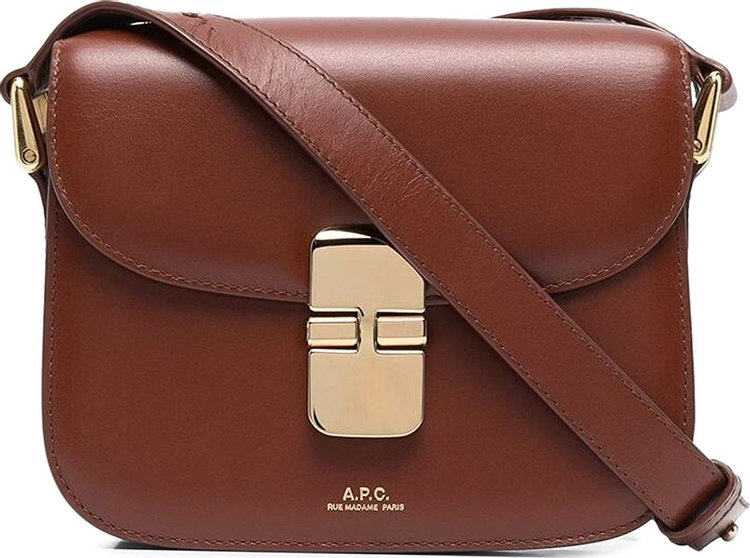 APC Mini Grace Shoulder Bag Hazelnut