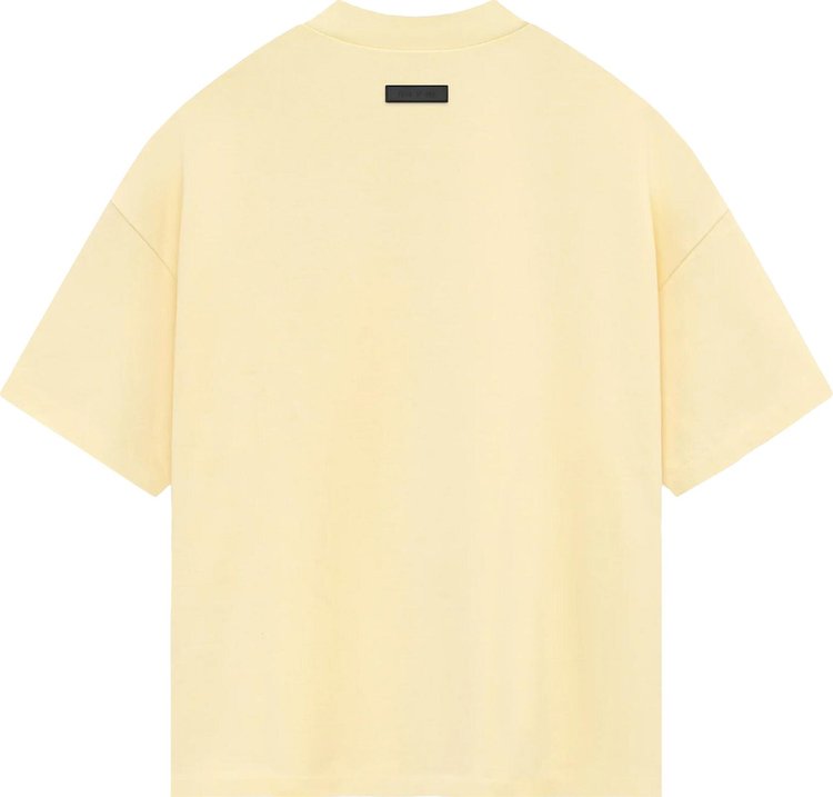 Fear of God Essentials Heavy Jersey Short Sleeve Tee Garden Yellow