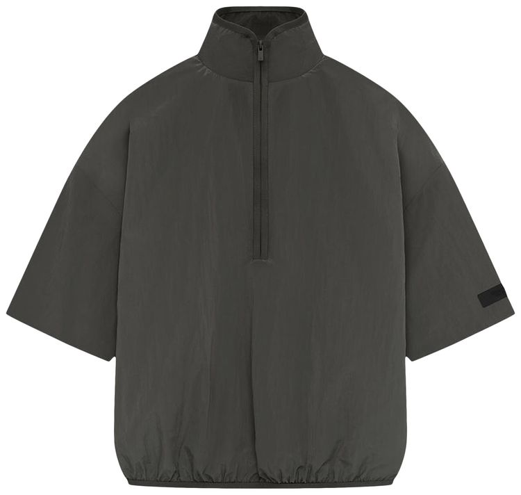 Fear of God Essentials Half Zip Mockneck Shirt Ink