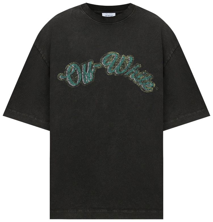 Off White Bacchus Skate Short Sleeve T Shirt Black