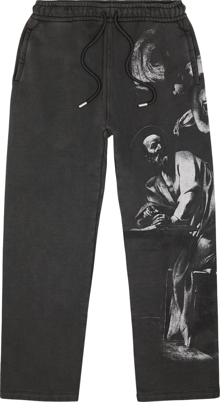 Off White St Matthew Sweatpants BlackGrey