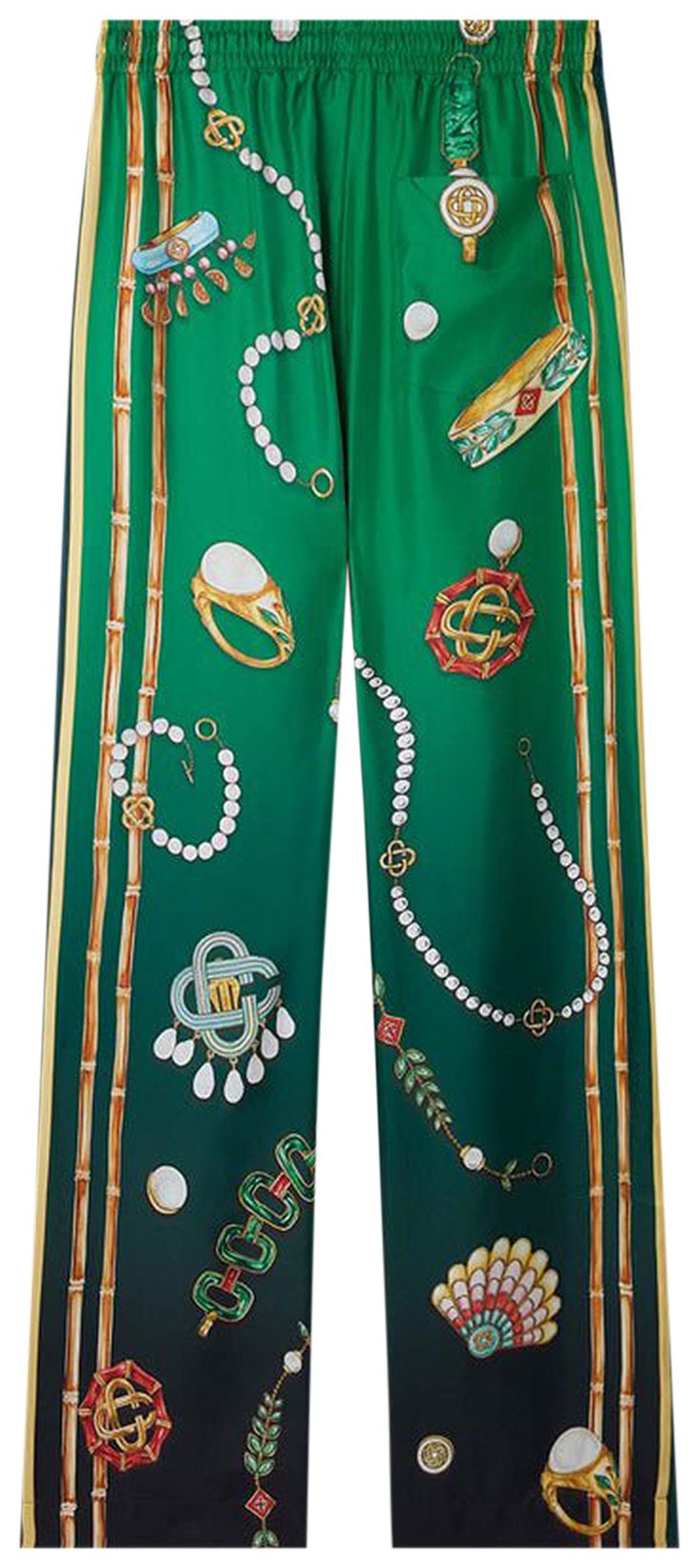 Casablanca Pyjama Silk Trousers La Boite A Bijoux