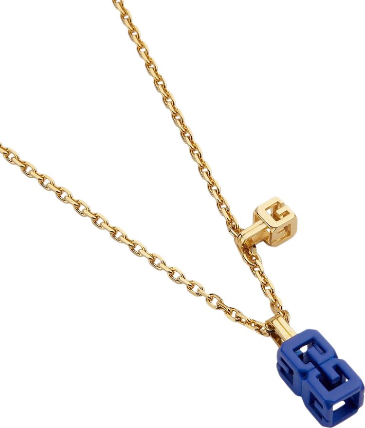 Givenchy Cube Necklace Royal Blue