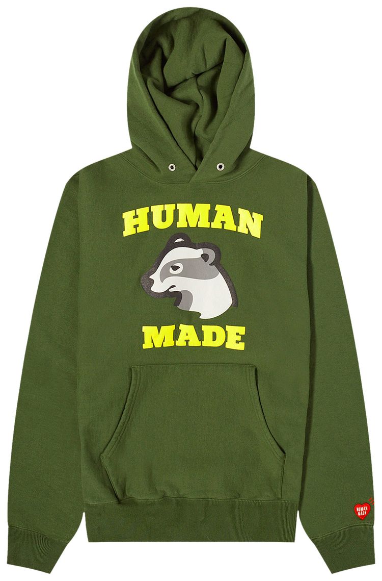 Human Made Heavy Weight Hoodie 1 Green