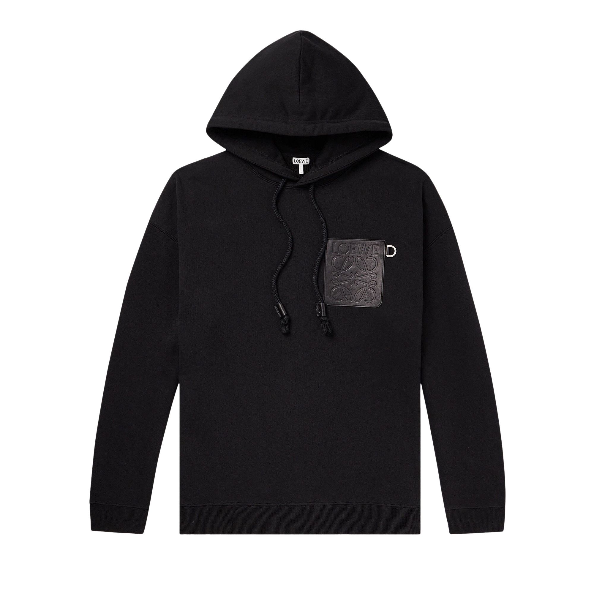Buy Loewe Relaxed Fit Hoodie 'Black' - H526Y25X30 1100 | GOAT