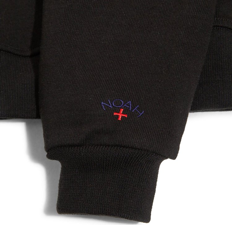 Noah x The Cure Rugby Cardigan Black