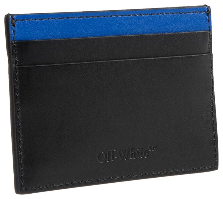 Off White Jitney Card Case BlackBlue