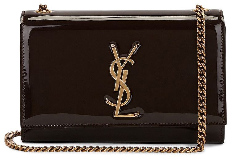 Saint Laurent Small Kate Shoulder Bag Spicy Chocolate