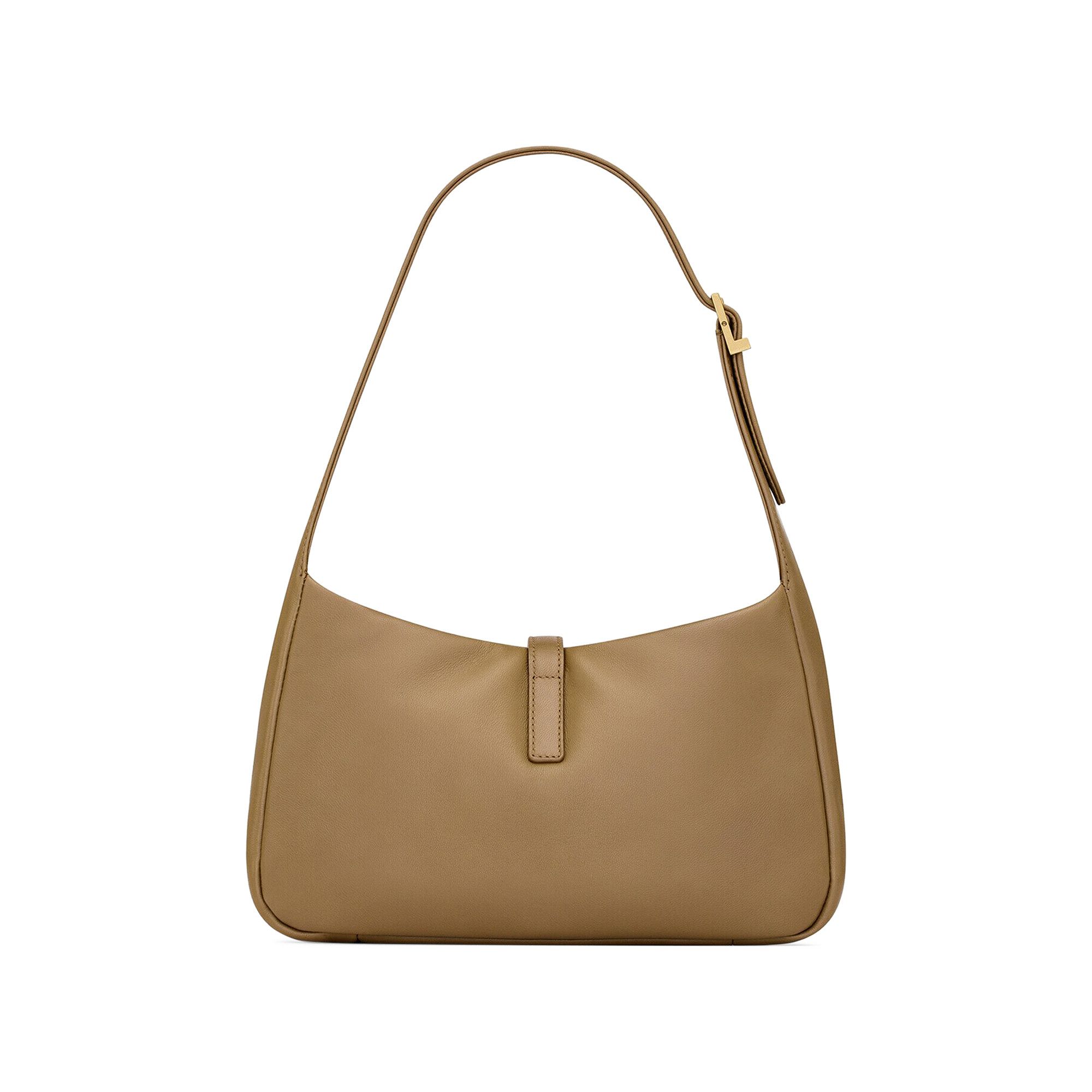 Buy Saint Laurent Le 5 Á 7 Puffer Shoulder Bag 'Dark Peanut