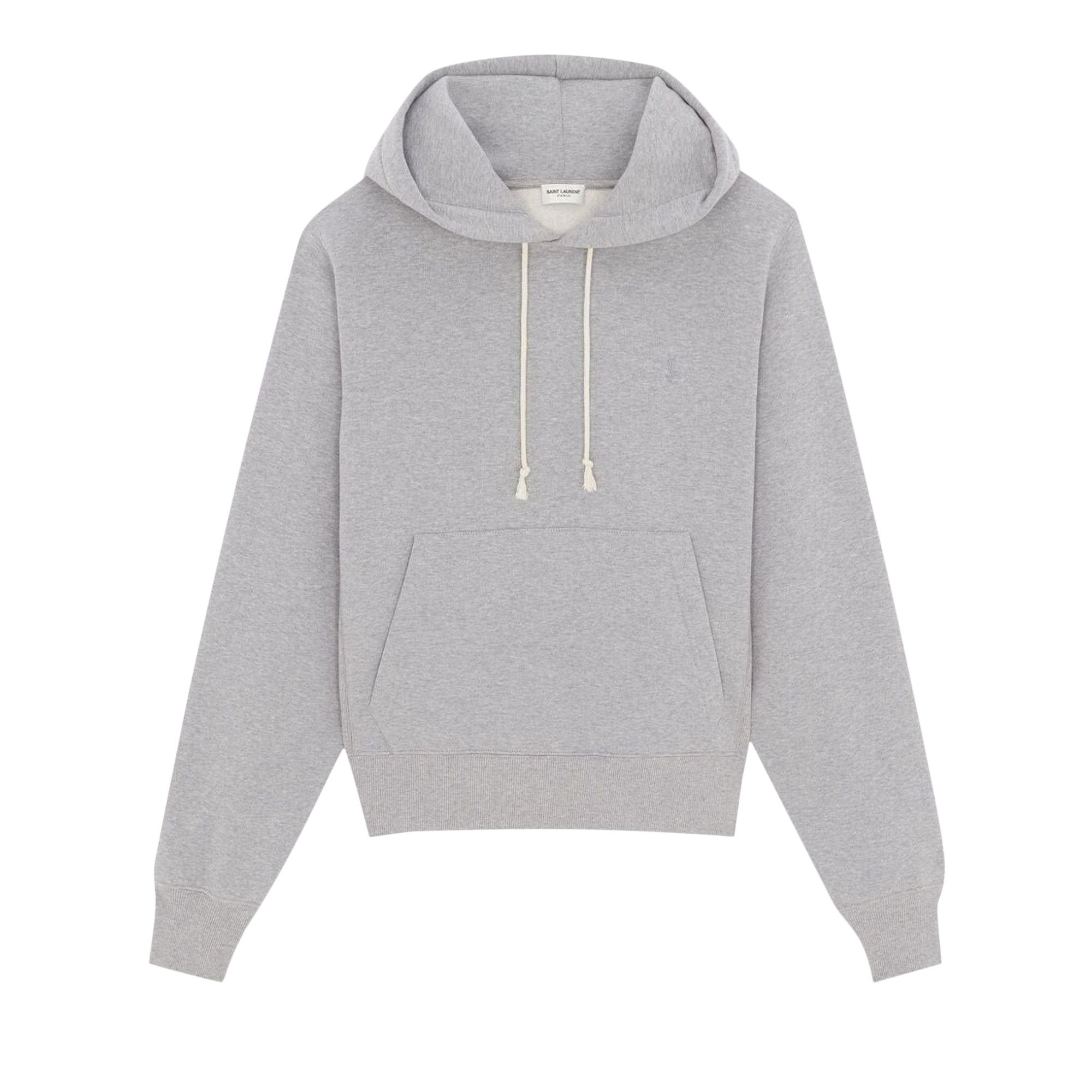 Achetez des Saint Laurent Cassandre Hoodie 'Grey' - 778559 Y37PU
