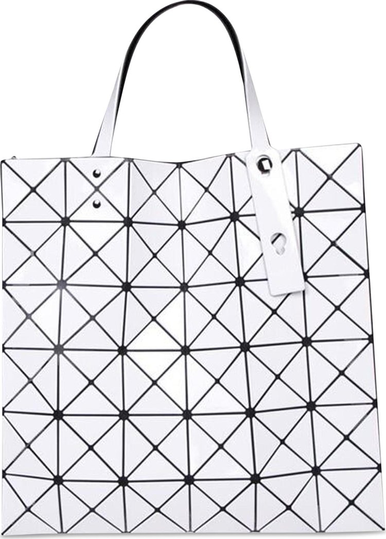 Bao Bao Issey Miyake Lucent Tote Bag White