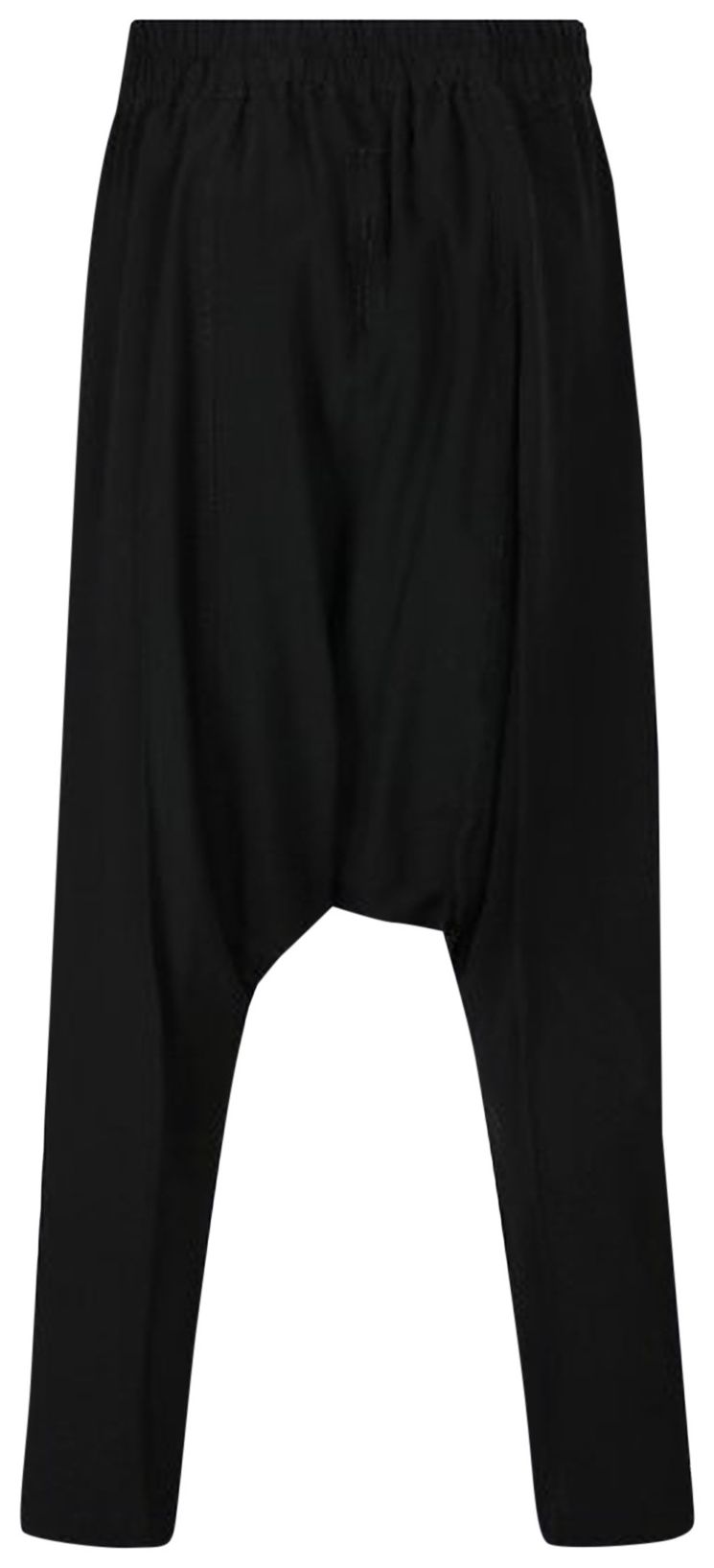 Rick Owens Drawstring Cropped Pants Black