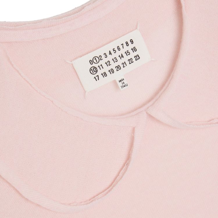 Maison Margiela Cashmere Top Pale Pink