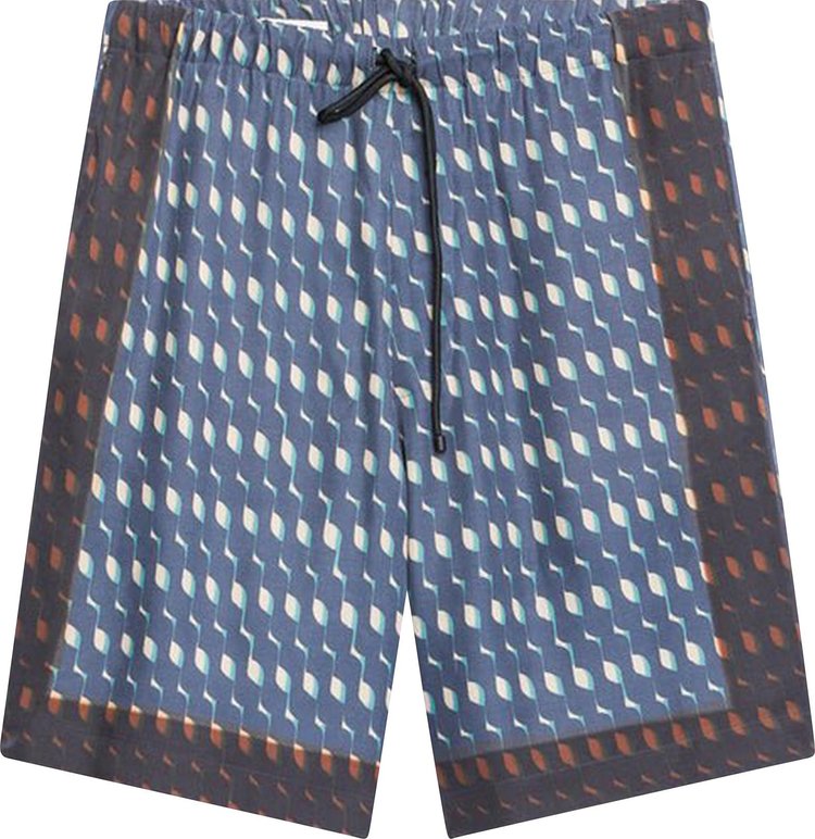 Dries Van Noten Loose Fit Elasticated Shorts 'Blue'