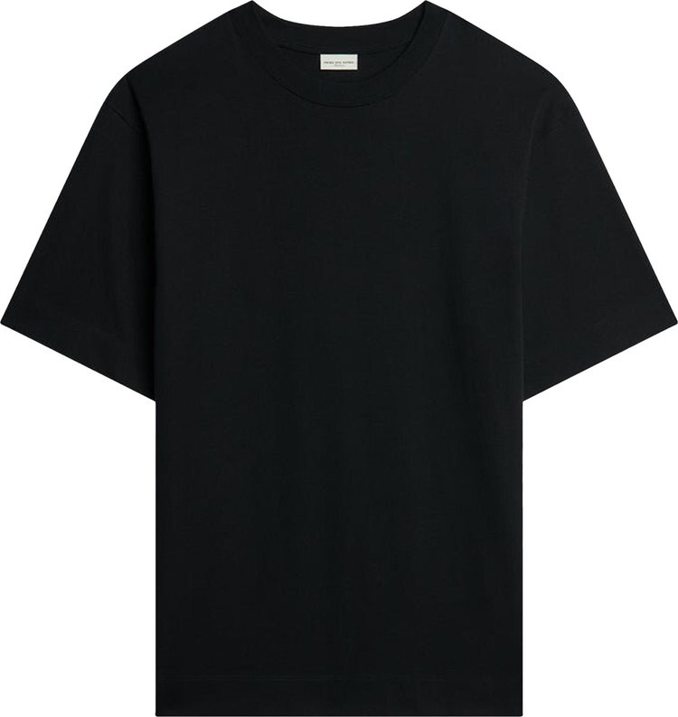 Dries Van Noten Boxy Fit T-Shirt 'Black'