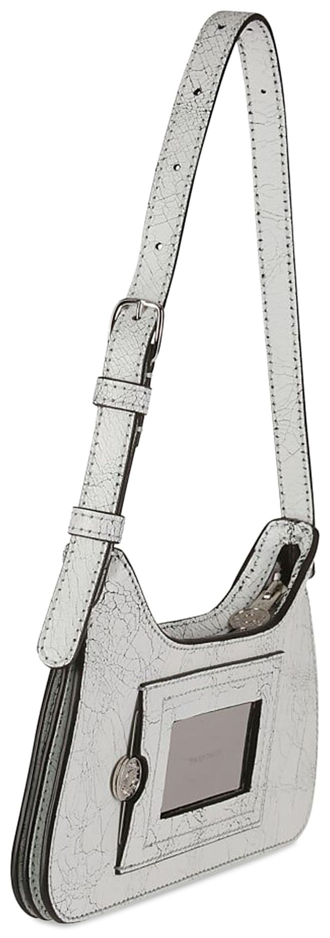 Acne Studios Platt Micro Shoulder Bag White