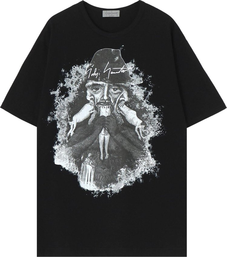 Yohji Yamamoto Pour Homme PT Short-Sleeve T-Shirt 'Black'