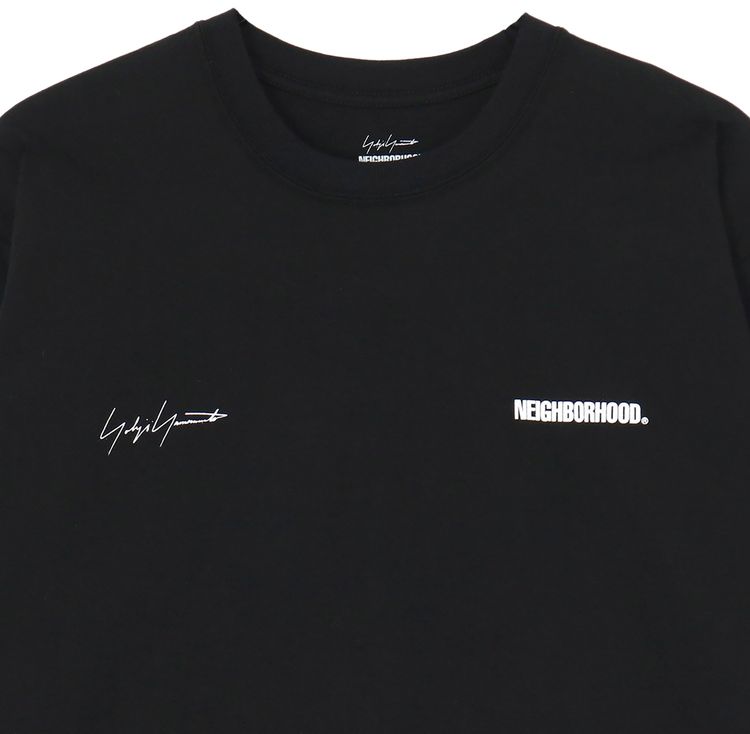 Yohji Yamamoto Pour Homme x Neighborhood PT Long Sleeve T Shirt Black