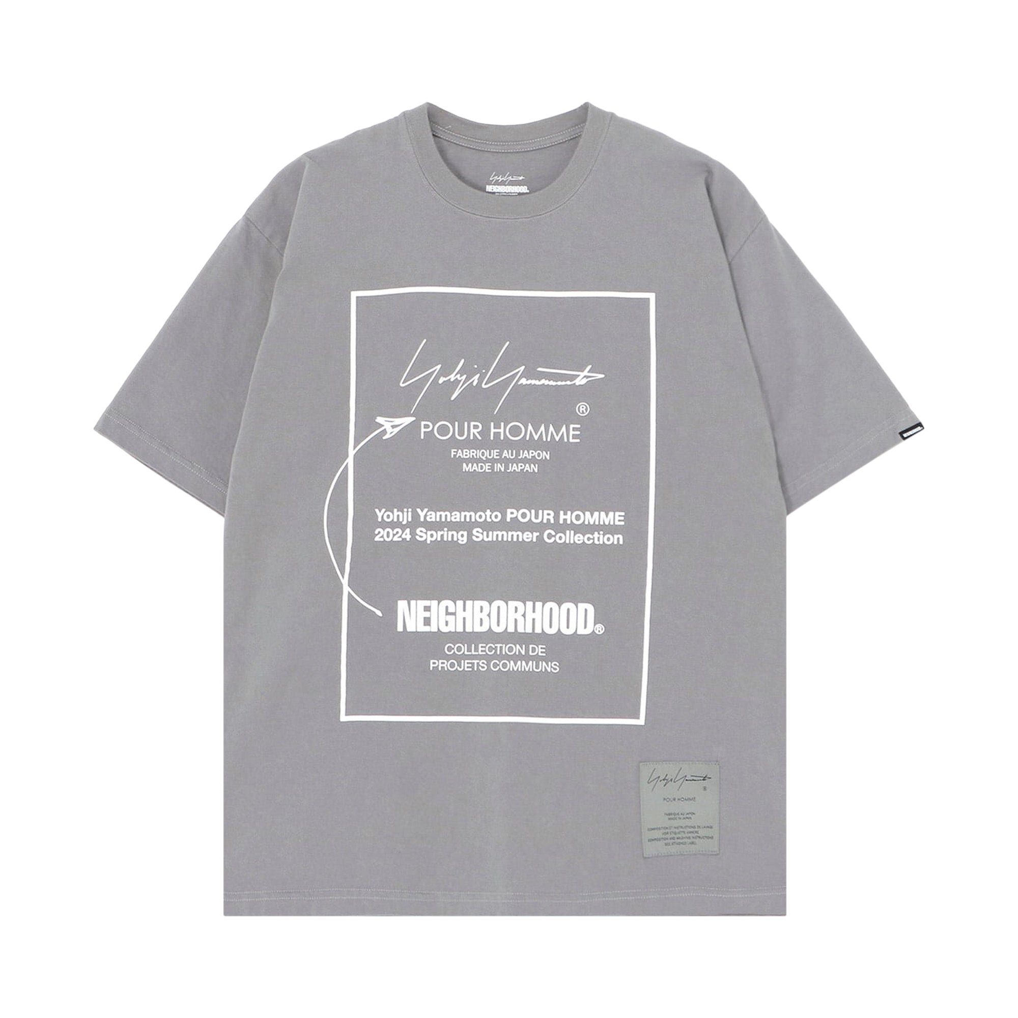 Buy Yohji Yamamoto Pour Homme x Neighborhood PT Short-Sleeve T 