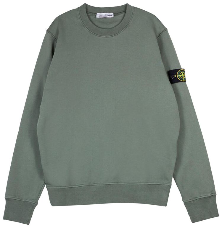 Stone Island Garment Dyed Sweatshirt Musk