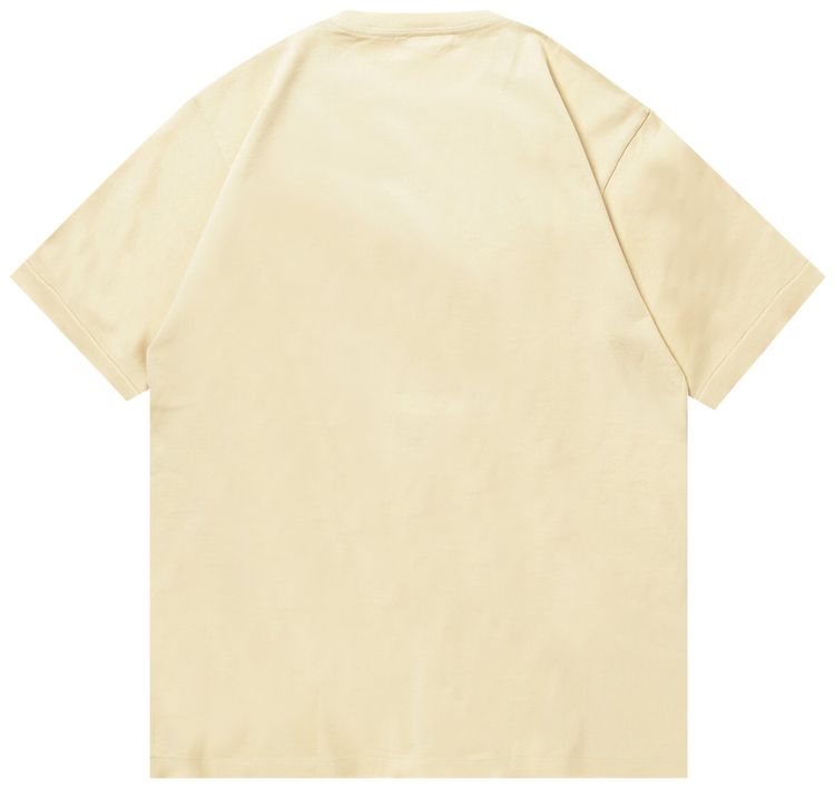 Auralee Luster Plaiting Tee Ivory