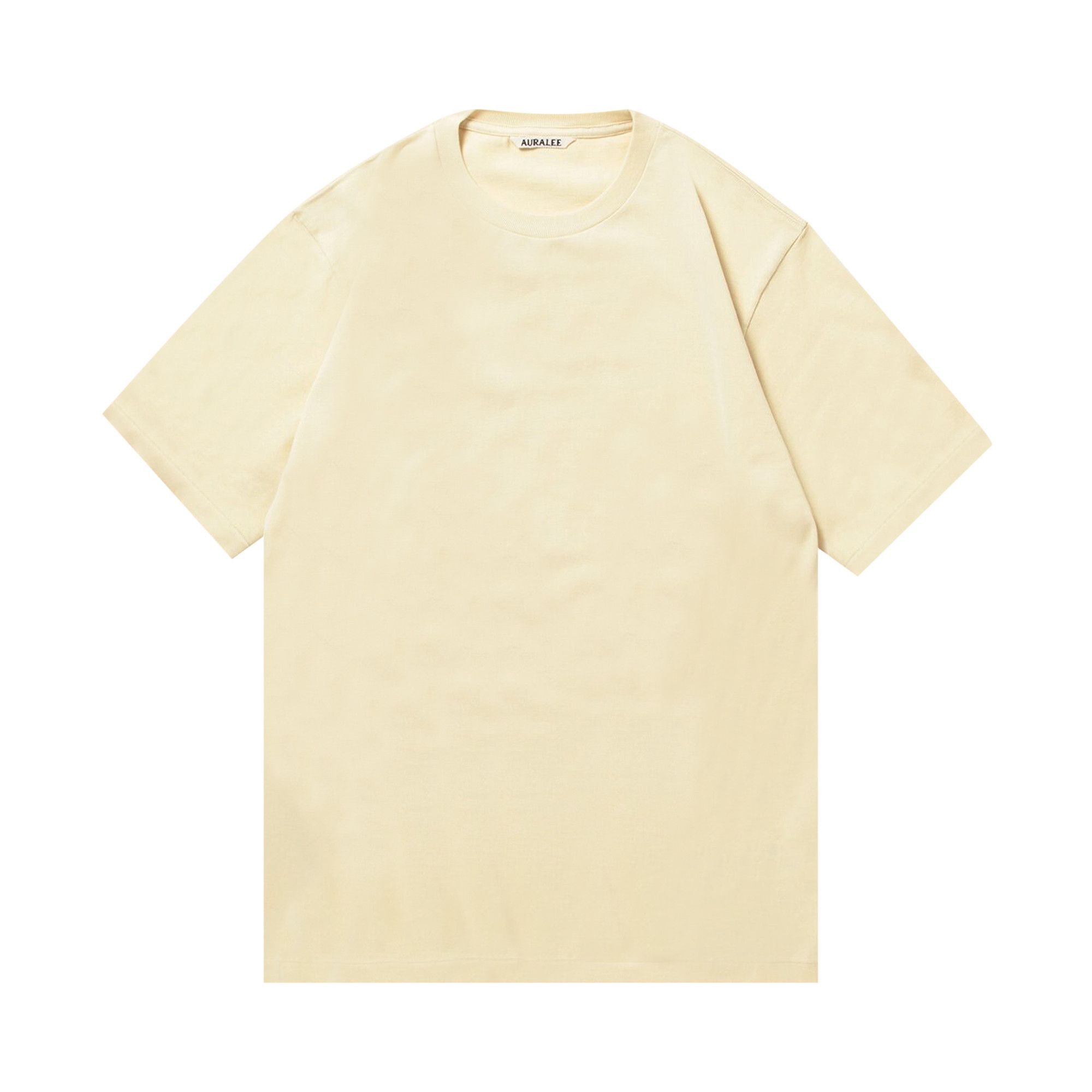 Buy Auralee Luster Plaiting Tee 'Ivory' - A00SP02GT 26307978