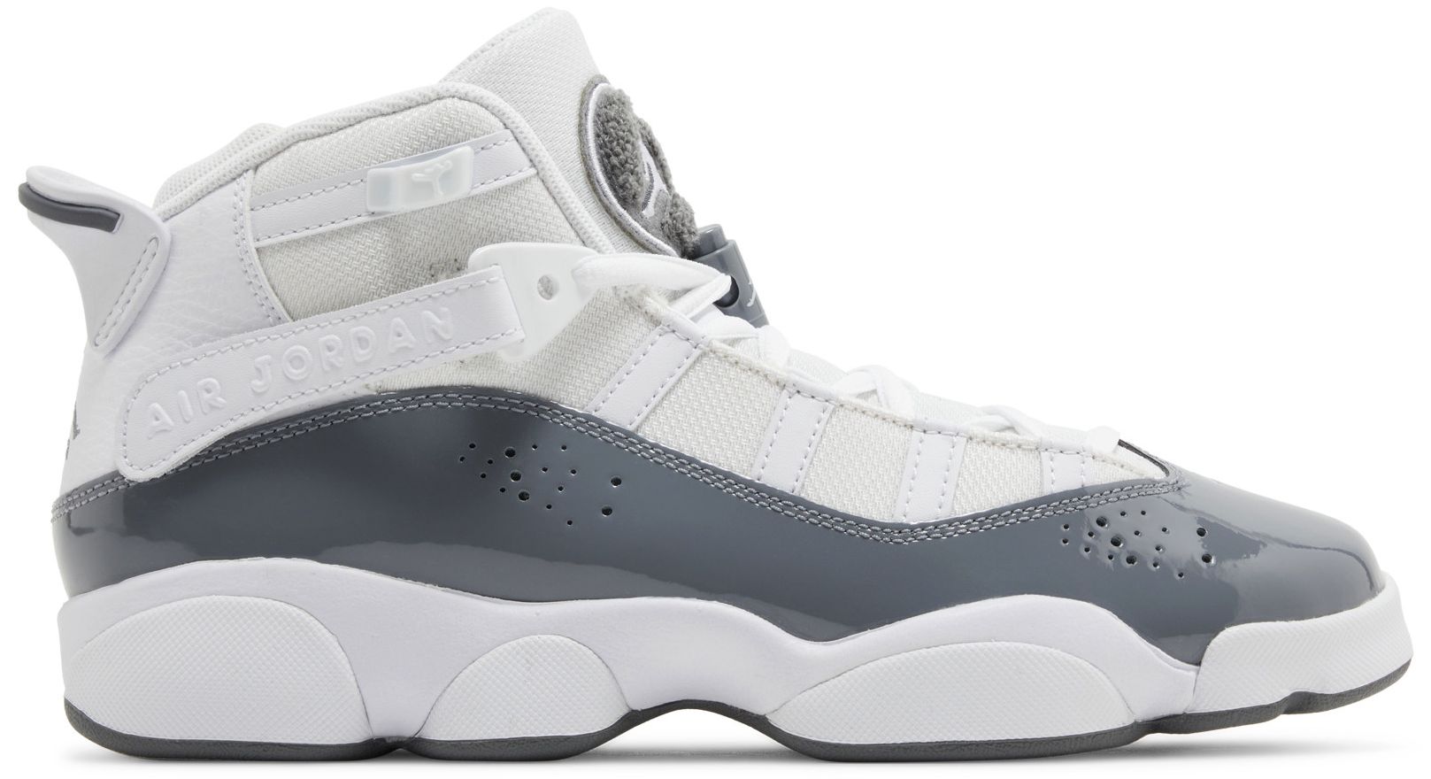 Buy Air Jordan 6 Rings GS 'White Cool Grey' - 323419 121 | GOAT