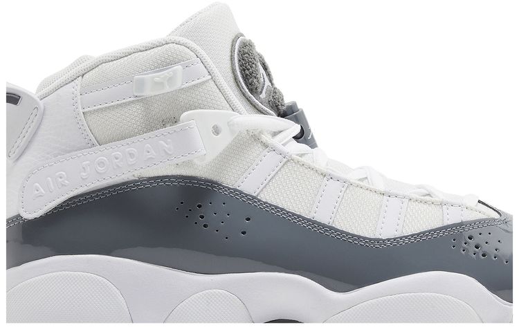 Air Jordan 6 Rings GS White Cool Grey