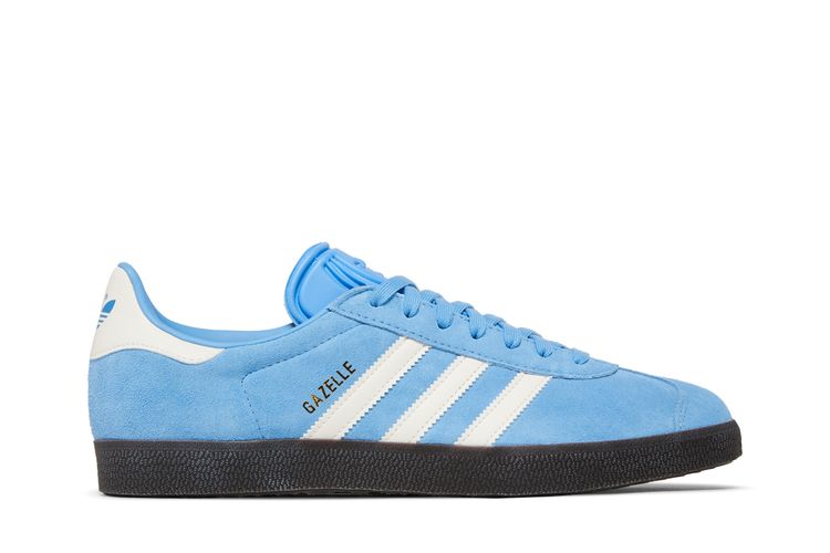 adidas gazelle silver green womens adidas Originals Gazelle Indoor "Blue Bird Gum" Shoes
