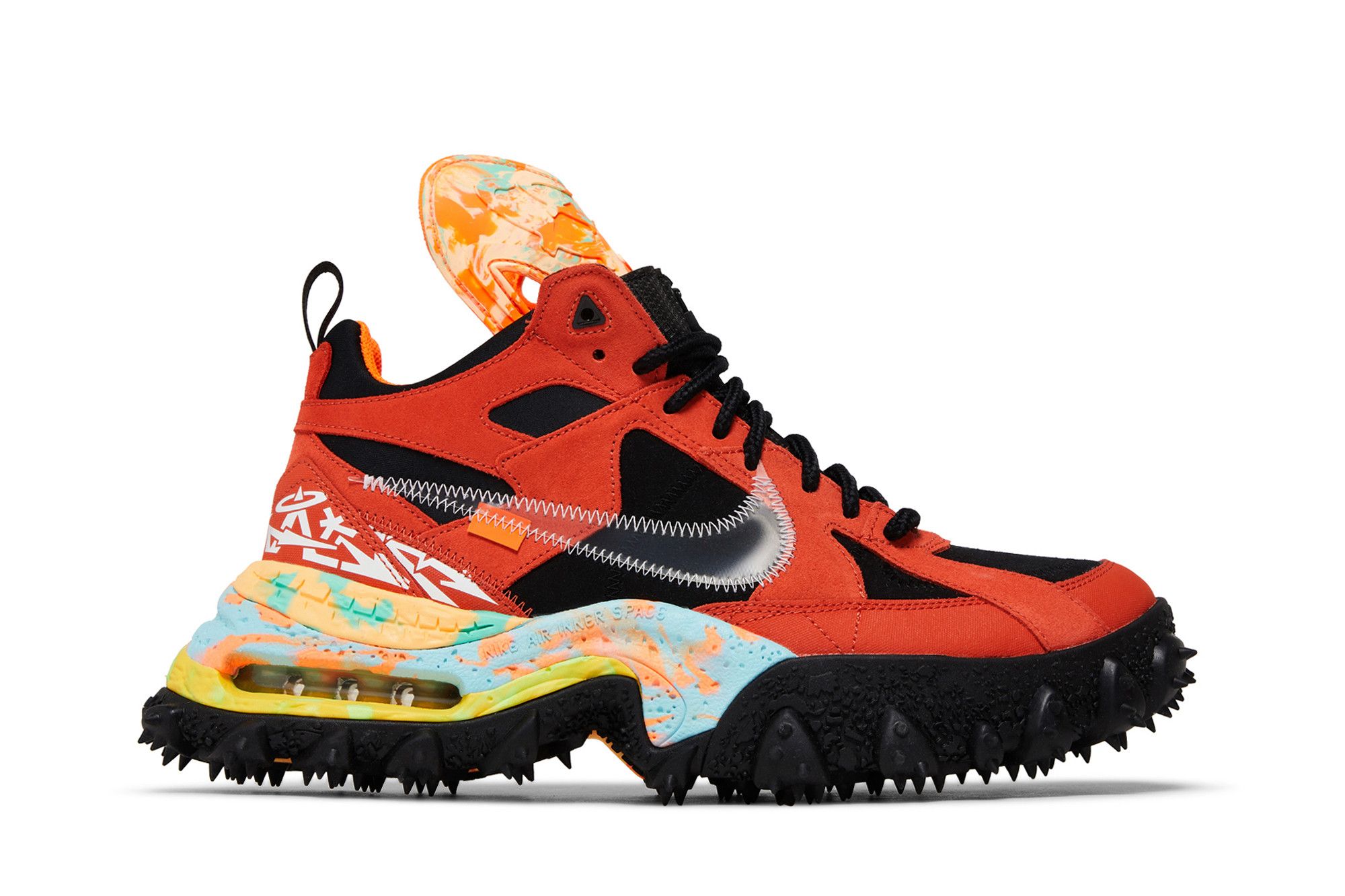 Off white nike orange cheap