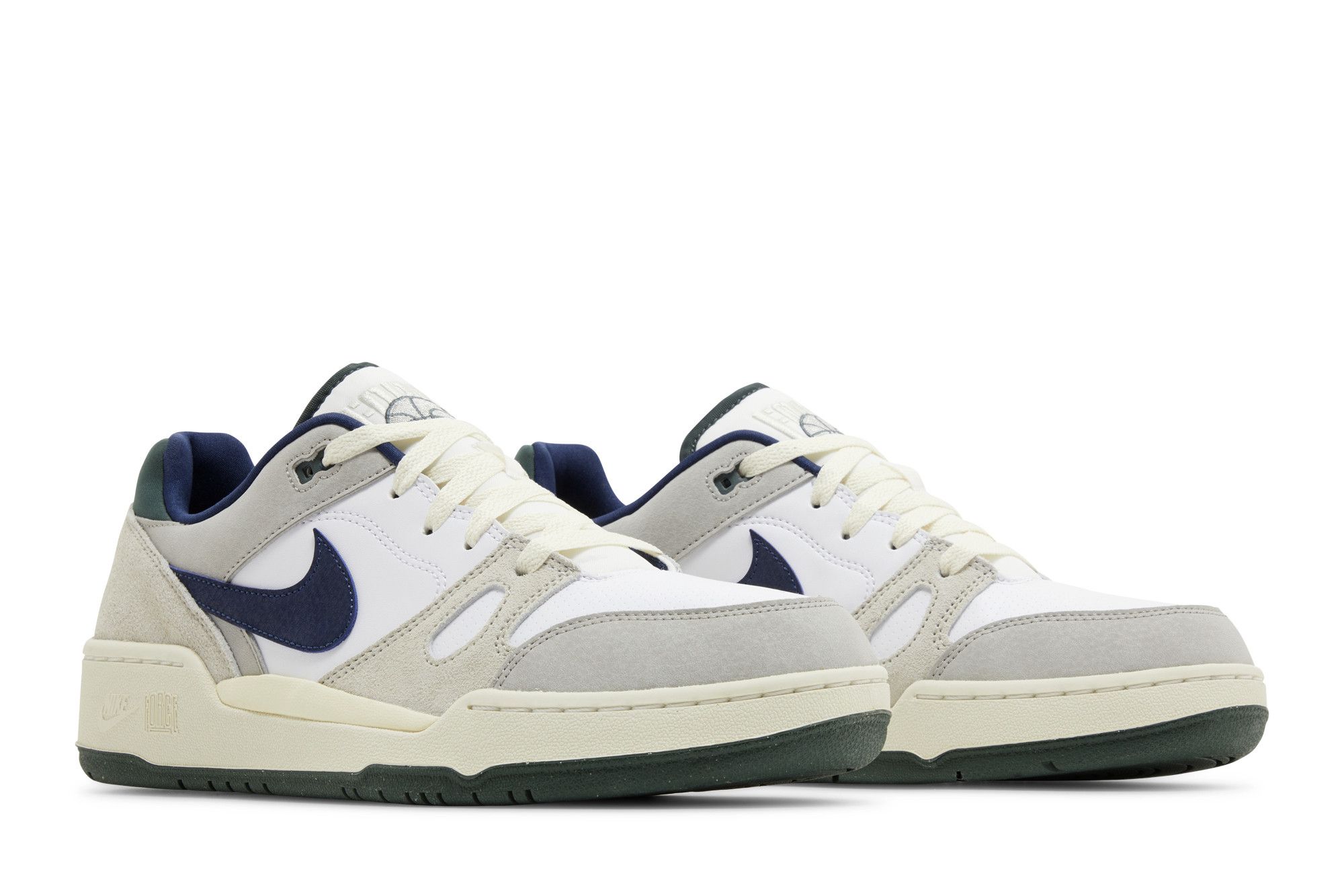 Buy Full Force Low 'White Navy Teal' - FZ3595 100 | GOAT
