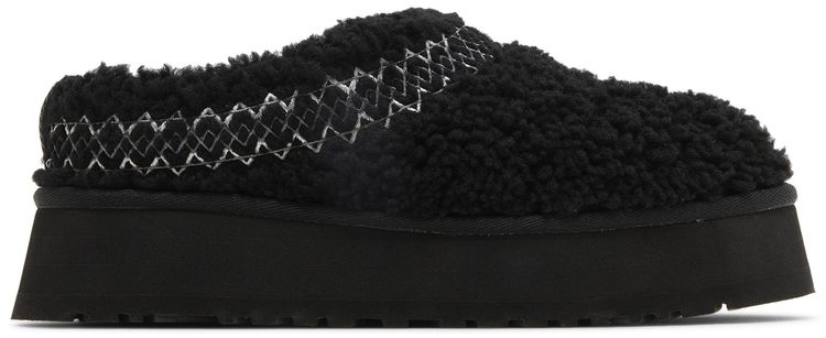 UGG Wmns Tazz Braid Slipper Black
