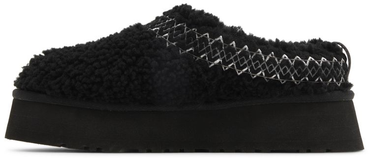 UGG Wmns Tazz Braid Slipper Black