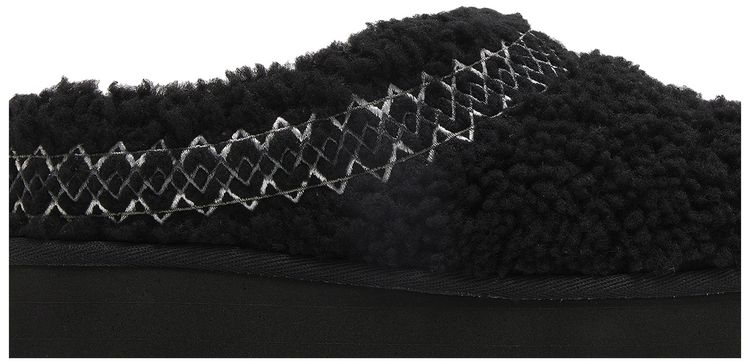 UGG Wmns Tazz Braid Slipper Black