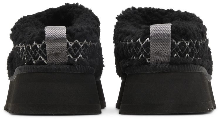 UGG Wmns Tazz Braid Slipper Black