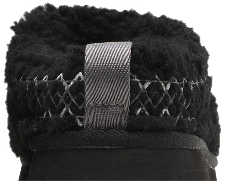 UGG Wmns Tazz Braid Slipper Black