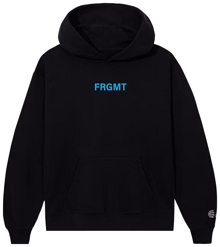 Anti Social Social Club x Fragment Design Logo Hoodie Black