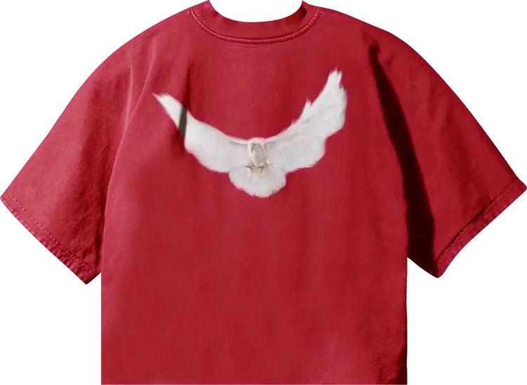 Yeezy Gap Engineered by Balenciaga Dove No Seam Tee Red